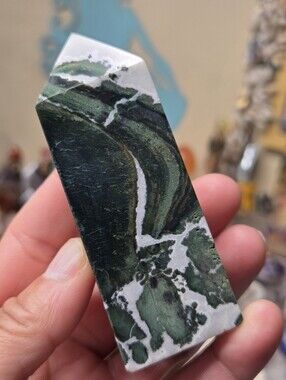 Green Unicorn Jasper Tower B (3.5) Inner Child  Work
